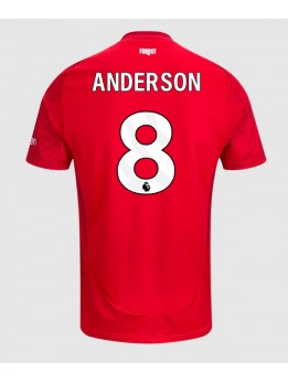 Nottingham Forest Elliot Anderson #8 Replika Hemmakläder 2024-25 Kortärmad